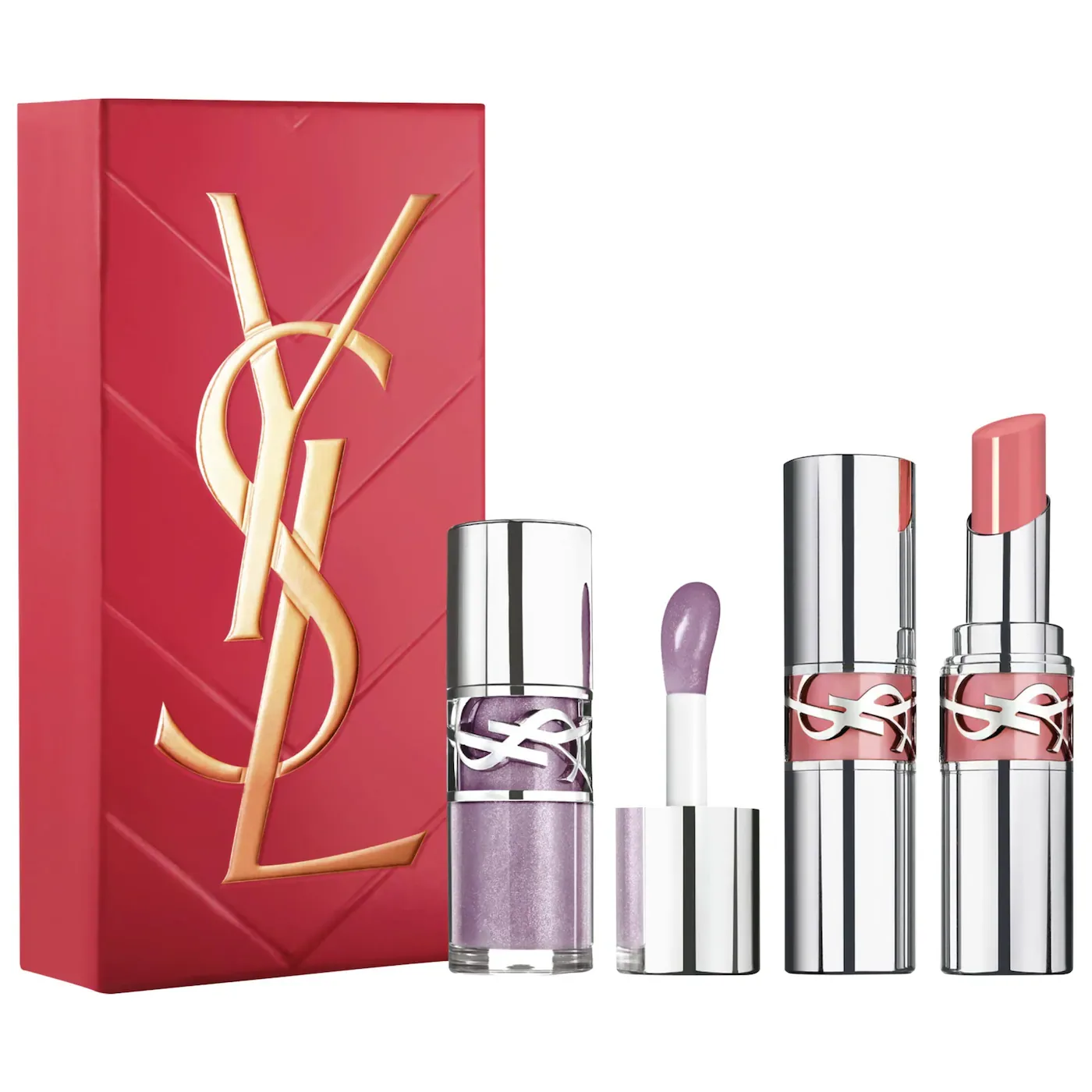 Yves Saint Laurent YSL Loveshine Lip Oil Stick & Plumping Gloss Duo Gift Set